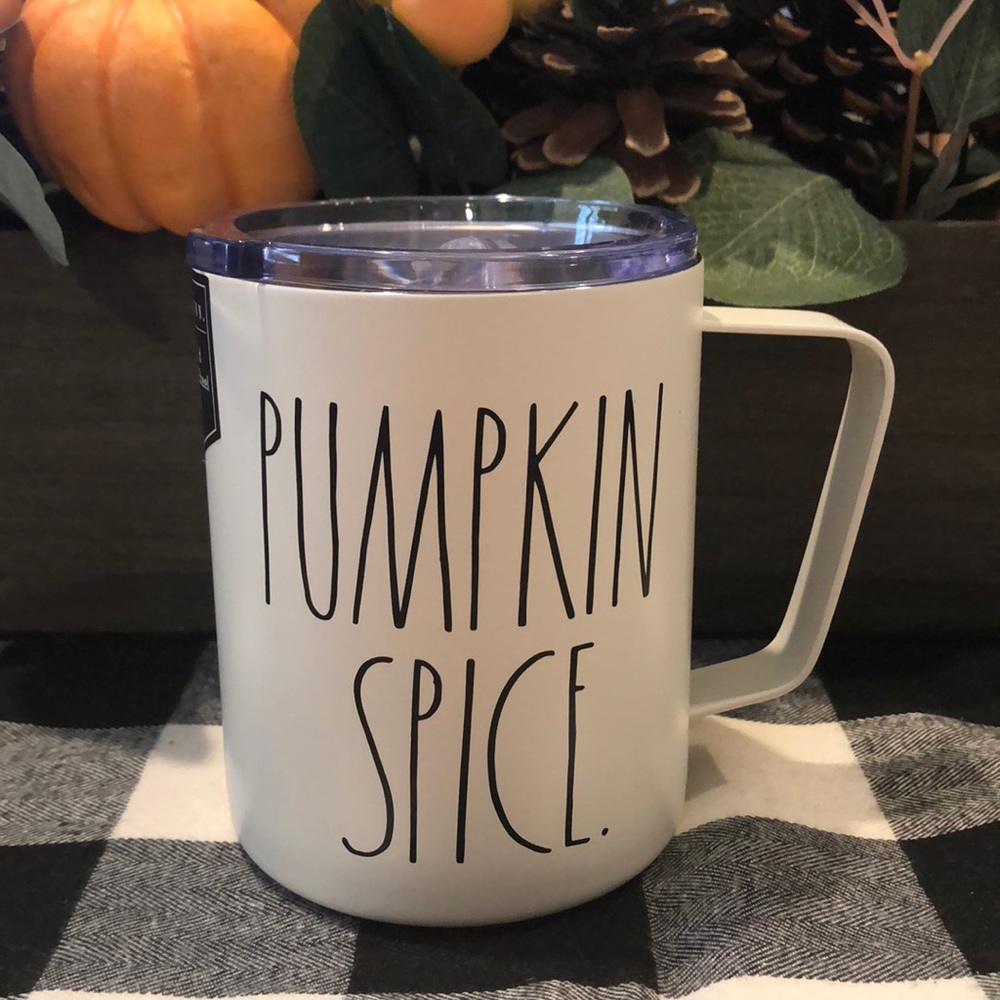 NWT Rae Dunn Pumpkin Spice insulated mug ☕️ 🎃